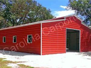 Vertical Roof Style Carolina Barn